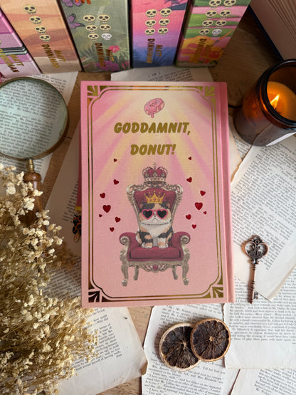 Dungeon Crawler Carl series by Matt Dinniman - The Royal Court of Princess Donut editions - book rebinds