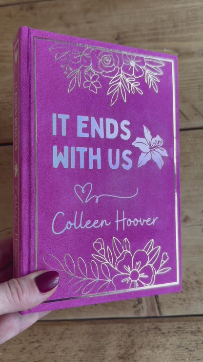 It Ends With Us / It Starts With Us by Colleen Hoover Custom Book Rebind | Handmade, Rebind, Special Edition