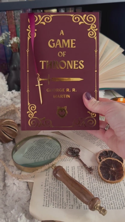Game of Thrones series by George R. R. Martin Custom Book Rebind | Handmade, Rebind, Special Edition