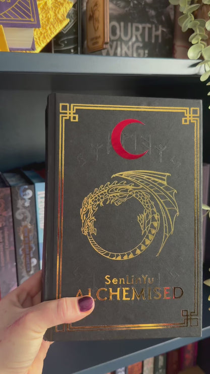 Make Your Own Special Edition book -Alchemised by SenLinYu - Ready to Iron On Book Design - Vinyl Decal, Personalised Gift